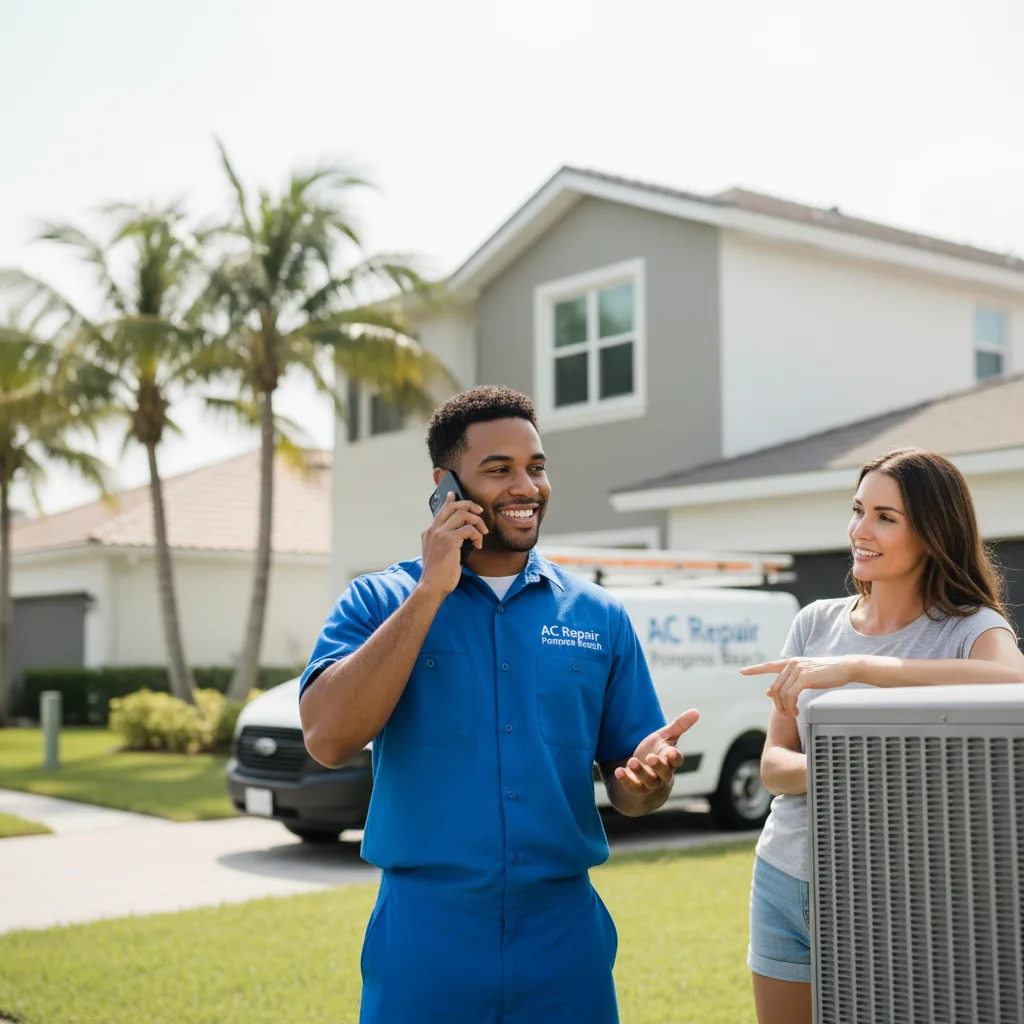 AC Repair Pompano Beach customer support in Clearfield